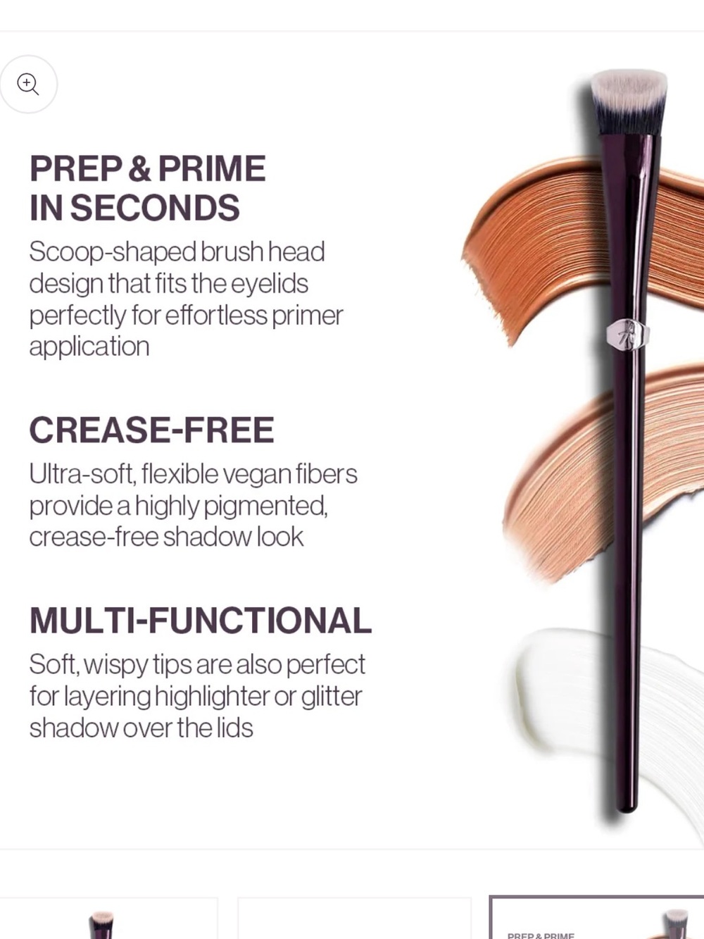 Anisa beauty Eye Primer Brush - Picture 2 of 2